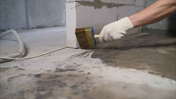 Crawl space vapor barrier installation in Byron, GA